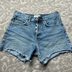 Agolde Parker Long Jean shorts
